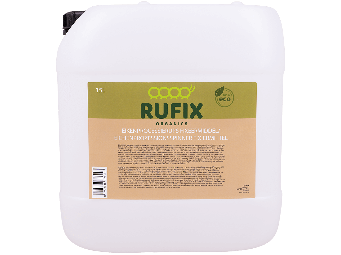 Rufix fixeermiddel 15 liter